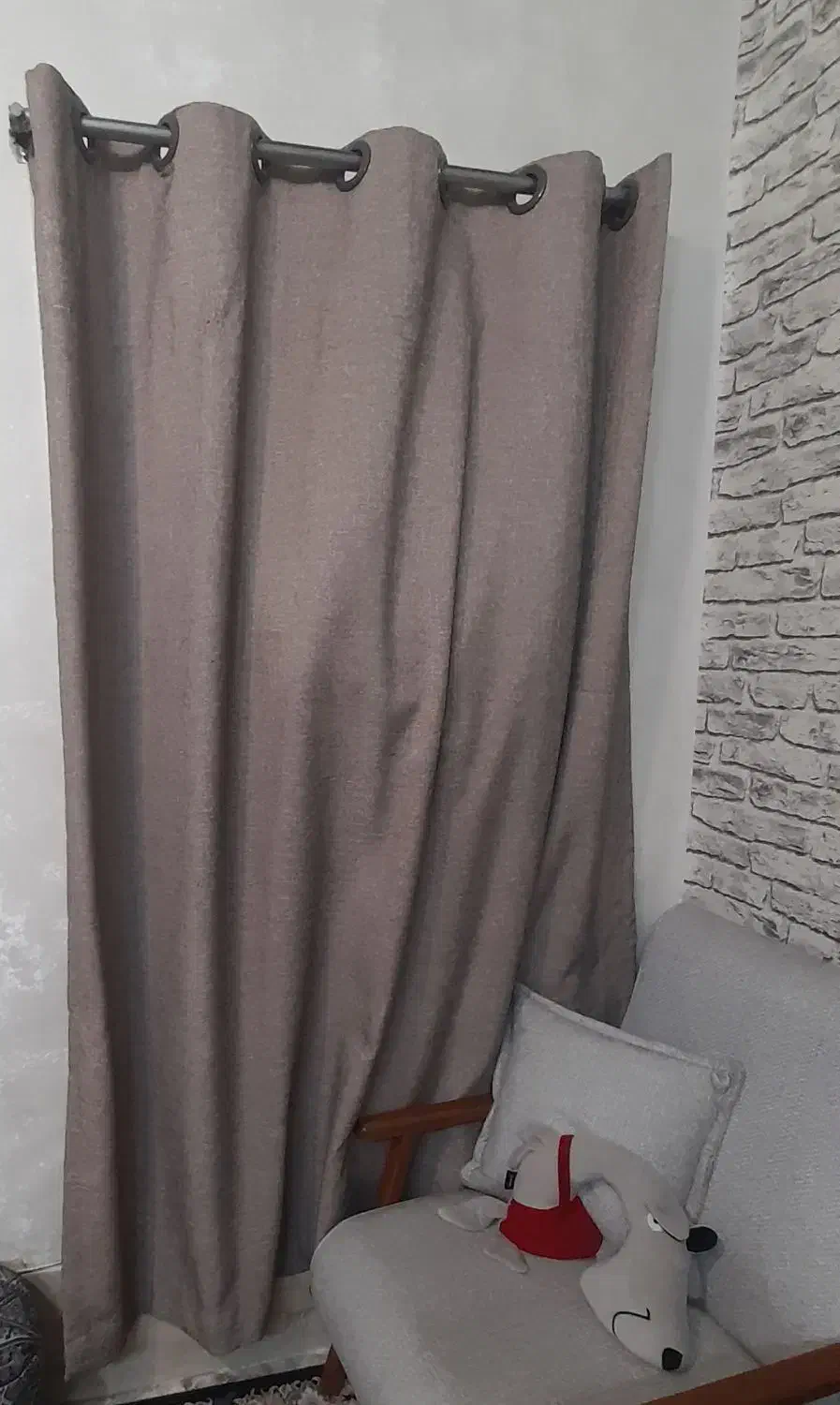 ۳ عدد پرده ارتفاع ۲۲۰|پرده، رانر، رومیزی|تهران, سلسبیل شمالی|دیوار