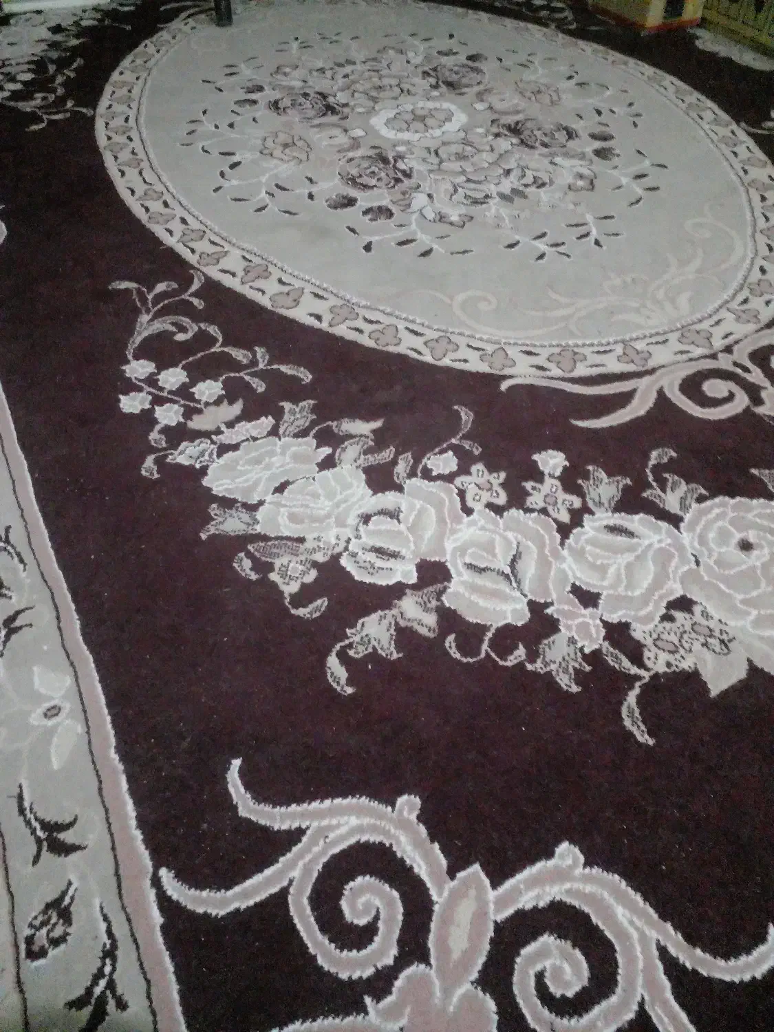 قالی ماشینی کارکرده تمیز|فرش|تربت جام, کلالی|دیوار