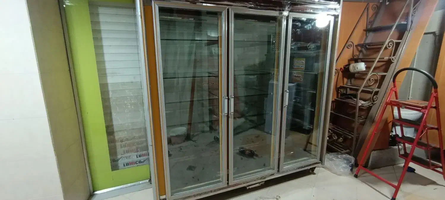 یخچال دوطرف ویترین سه درب|فروشگاه و مغازه|هشتگرد, شهرک ولیعصر (مصلی)|دیوار