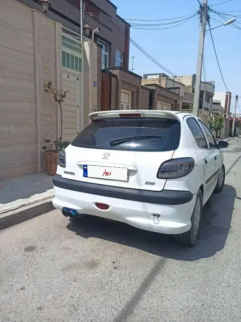 ۲۰۶ تیپ ۵(تیوفایو) اسپرت|خودرو سواری و وانت|یزد, |دیوار