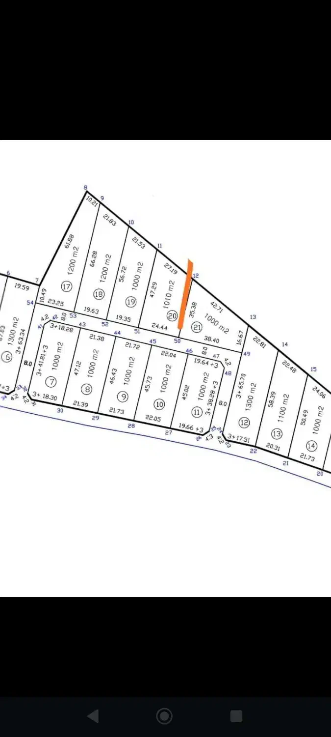 زمین ۱۰۰۰ متری میاندشت سند ثبتی|فروش زمین و ملک کلنگی|آبپخش, |دیوار