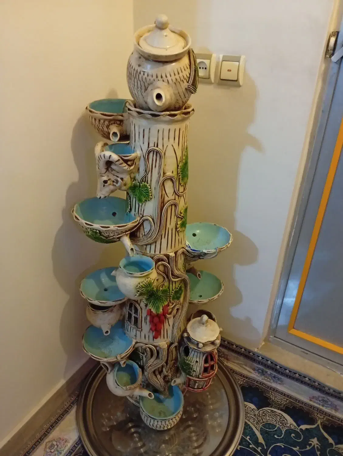 یک عدد آب نما سه تیکه|صنایع دستی و سایر لوازم تزئینی|تهران, خاک سفید|دیوار