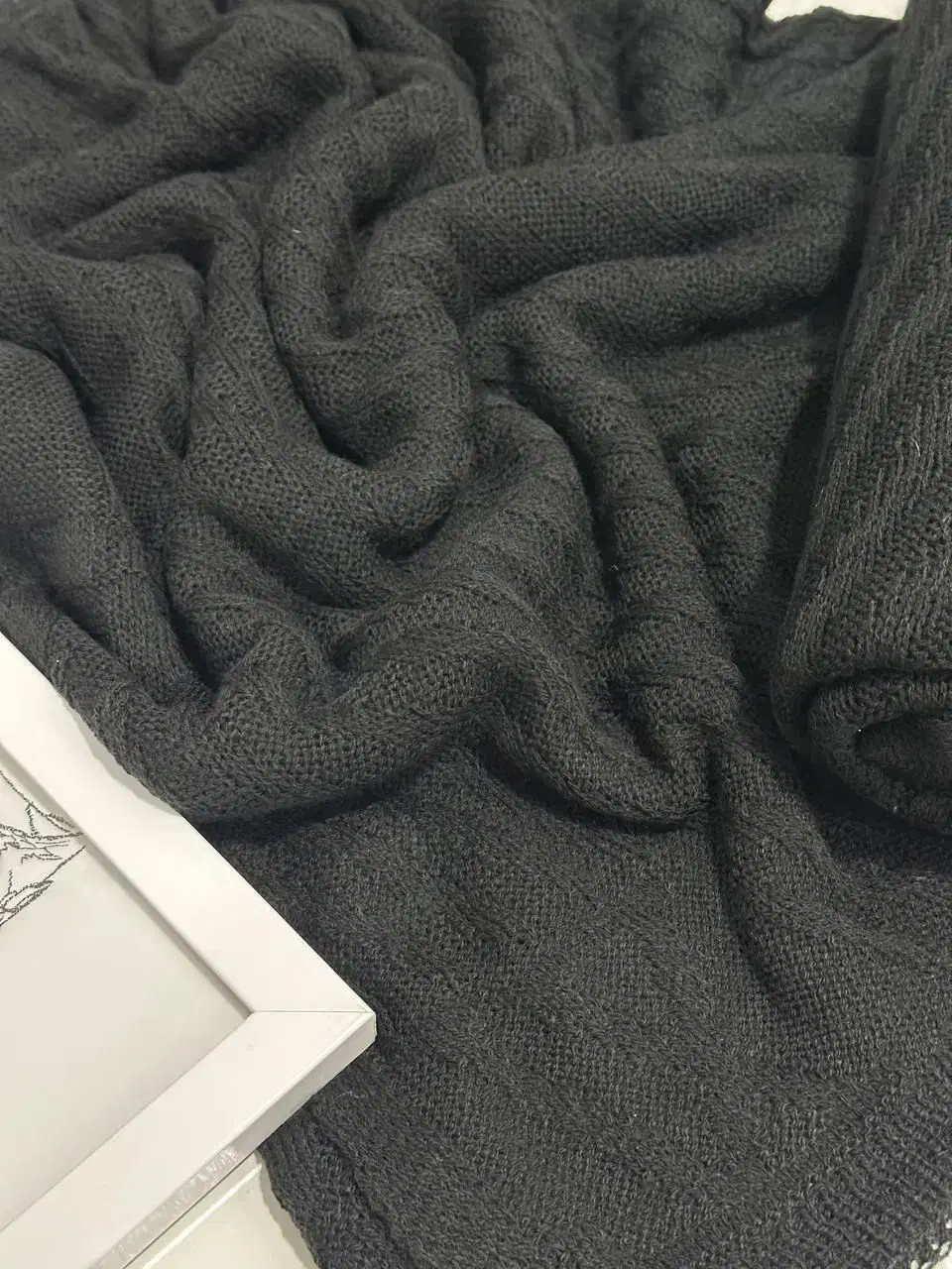 روسری بافت کاموایی|لباس|نقده, |دیوار