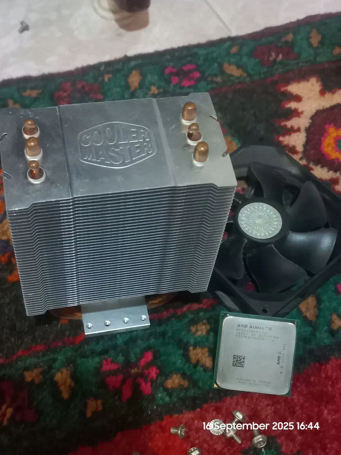 Cpu Amd athlonii X4 620 بهمراه خنک کننده کولر مستر|قطعات و لوازم جانبی رایانه|تهران, دروازه شمیران|دیوار