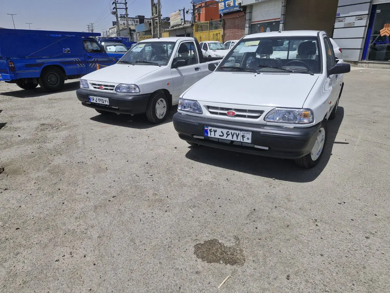 وانت پراید ۱۵۱ با لاینر پاششی 404 درب نمایندگی|خودرو سواری و وانت|قدس, شهرک صنعتی زاگرس|دیوار