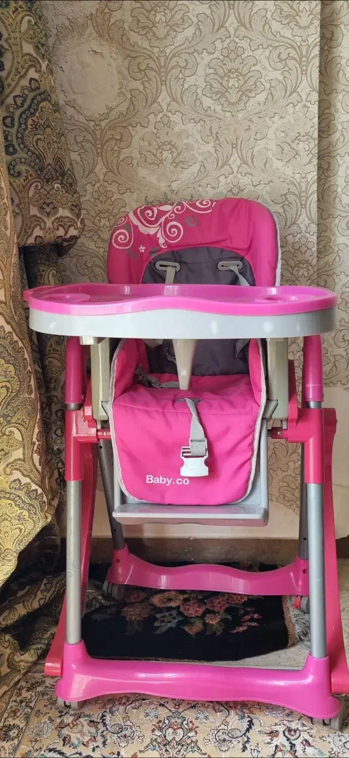 صندلی غذای کودک مارک. بیبیکو|تخت و صندلی بچه|باقرشهر, |دیوار