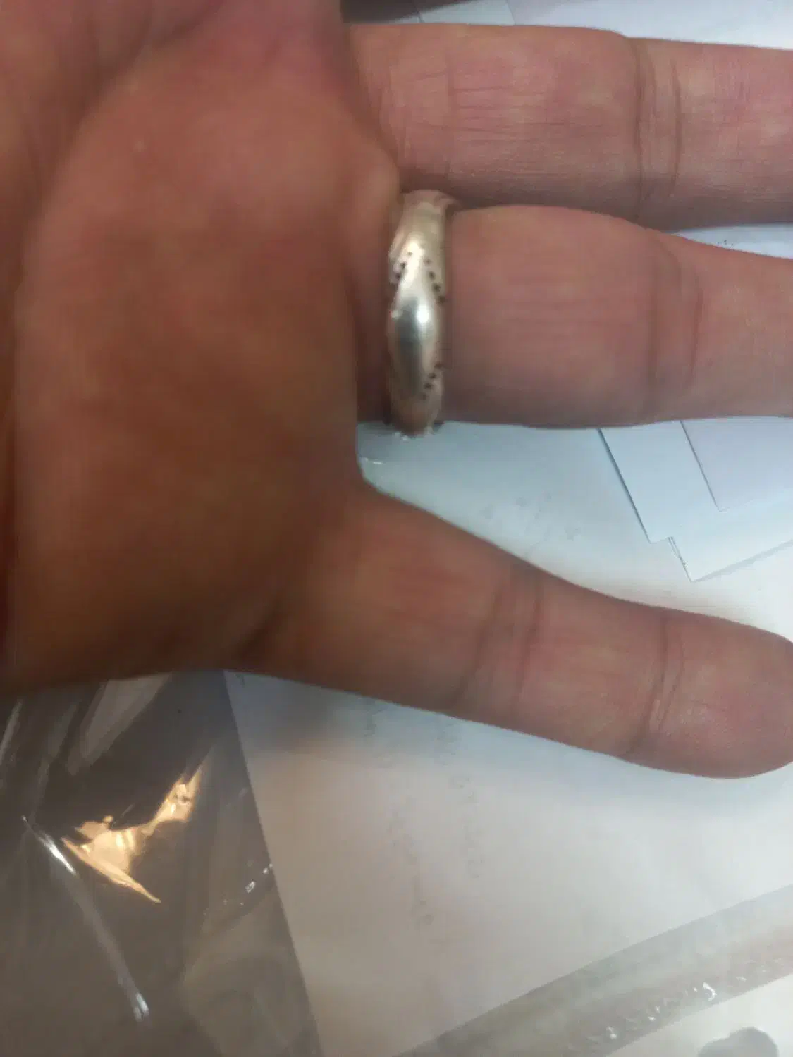 اگشتر نقره عیار بالا .عقیق زیبا خوش دست|بدلیجات|دورود, |دیوار