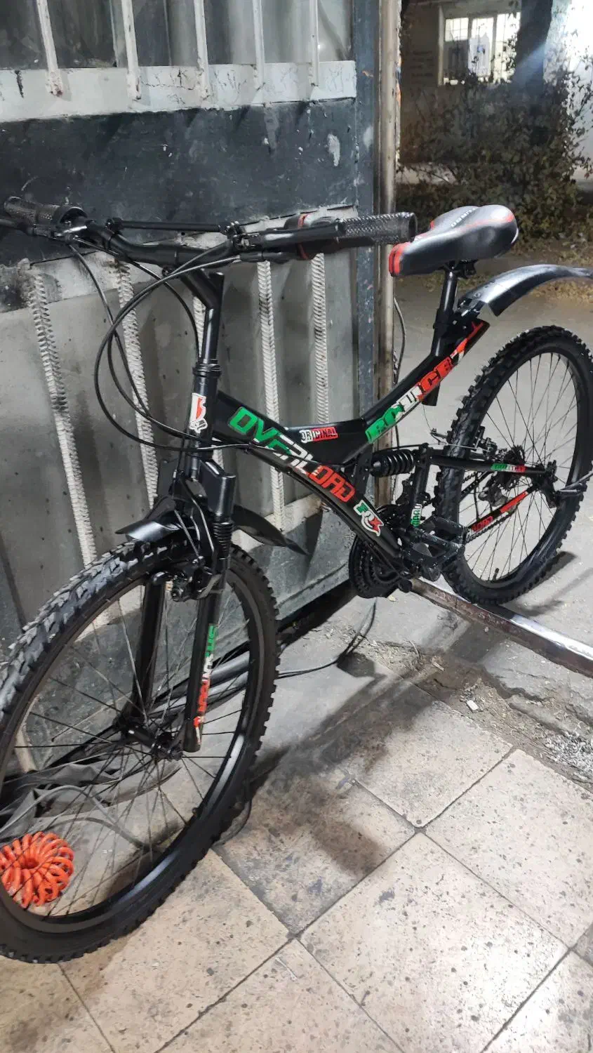 دوچرخه سایز ۲۶ دنده ای کمک دار تایوانی درحدنو نو|دوچرخه، اسکیت، اسکوتر|کرمان, |دیوار