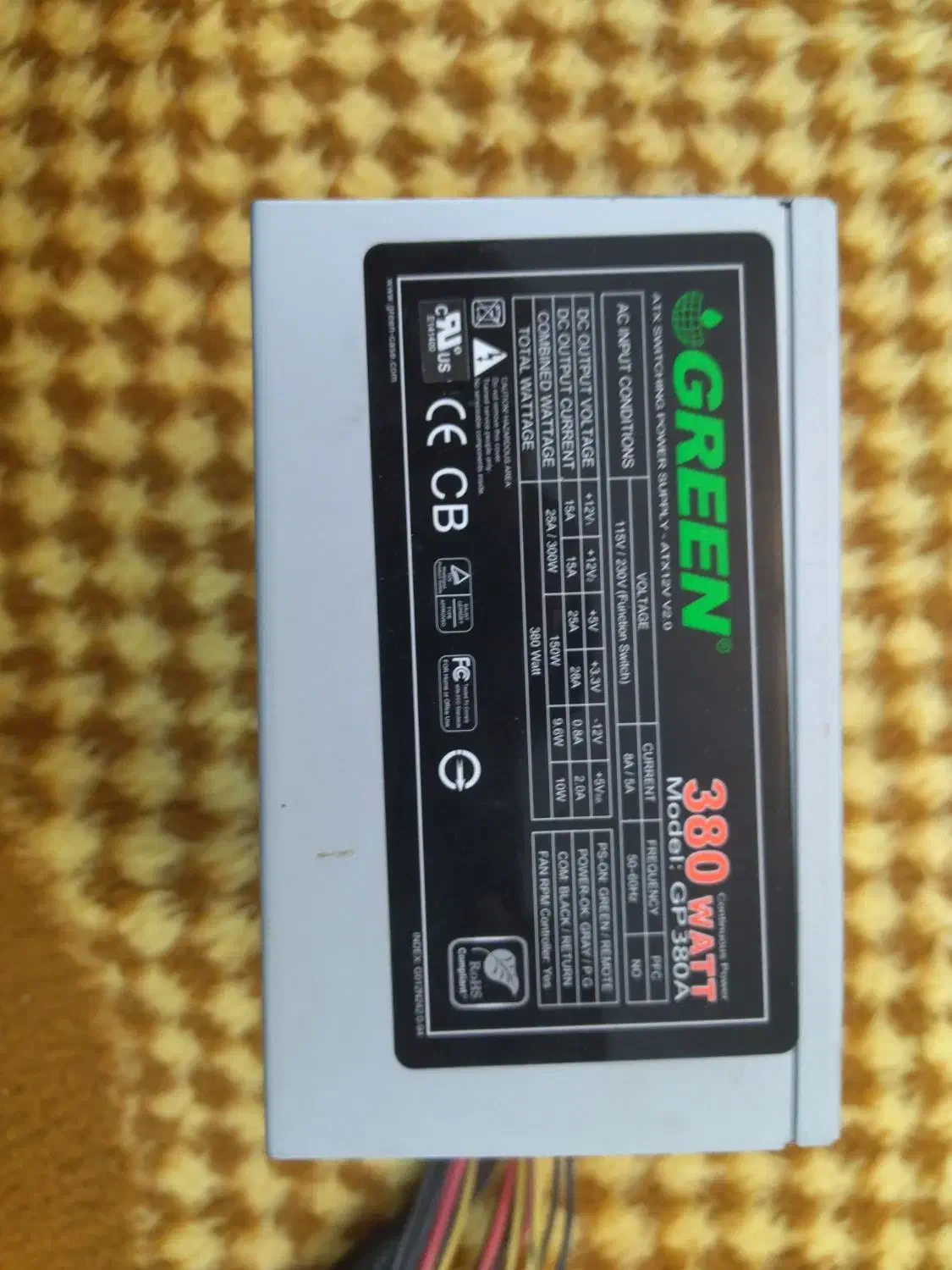 پاور گرین ۳۸۰|قطعات و لوازم جانبی رایانه|اصفهان, محله سفلی|دیوار