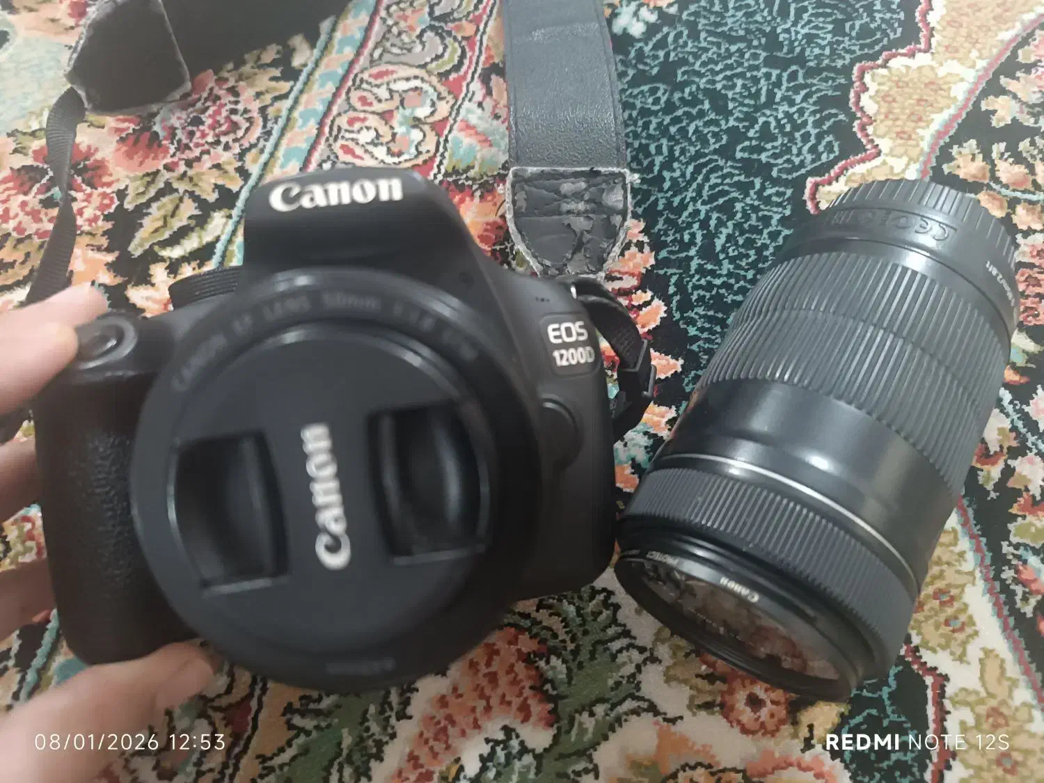 دوربین کنون ۱۲۰۰d|دوربین عکاسی و فیلم‌برداری|یزد, |دیوار