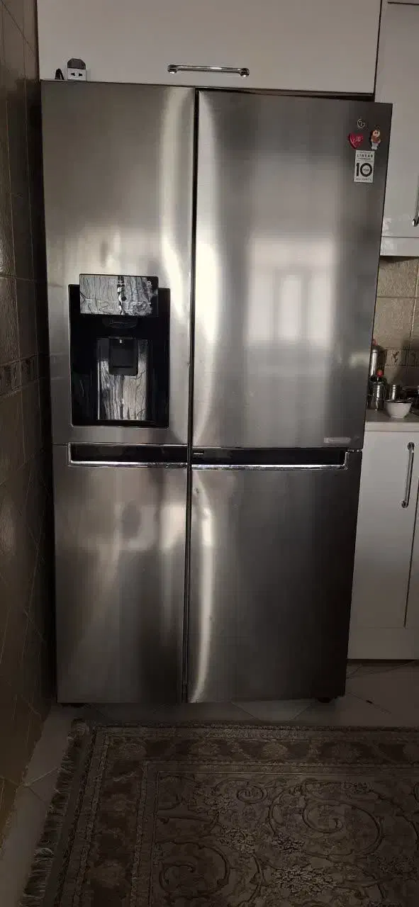 یخچال ساید ال جی ۳۲ فوت کاملا نو و پلمپ فوری|یخچال و فریزر|تهران, هاشمی|دیوار
