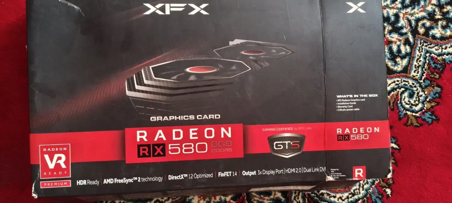 RX 580 8GB|قطعات و لوازم جانبی رایانه|نگار, |دیوار