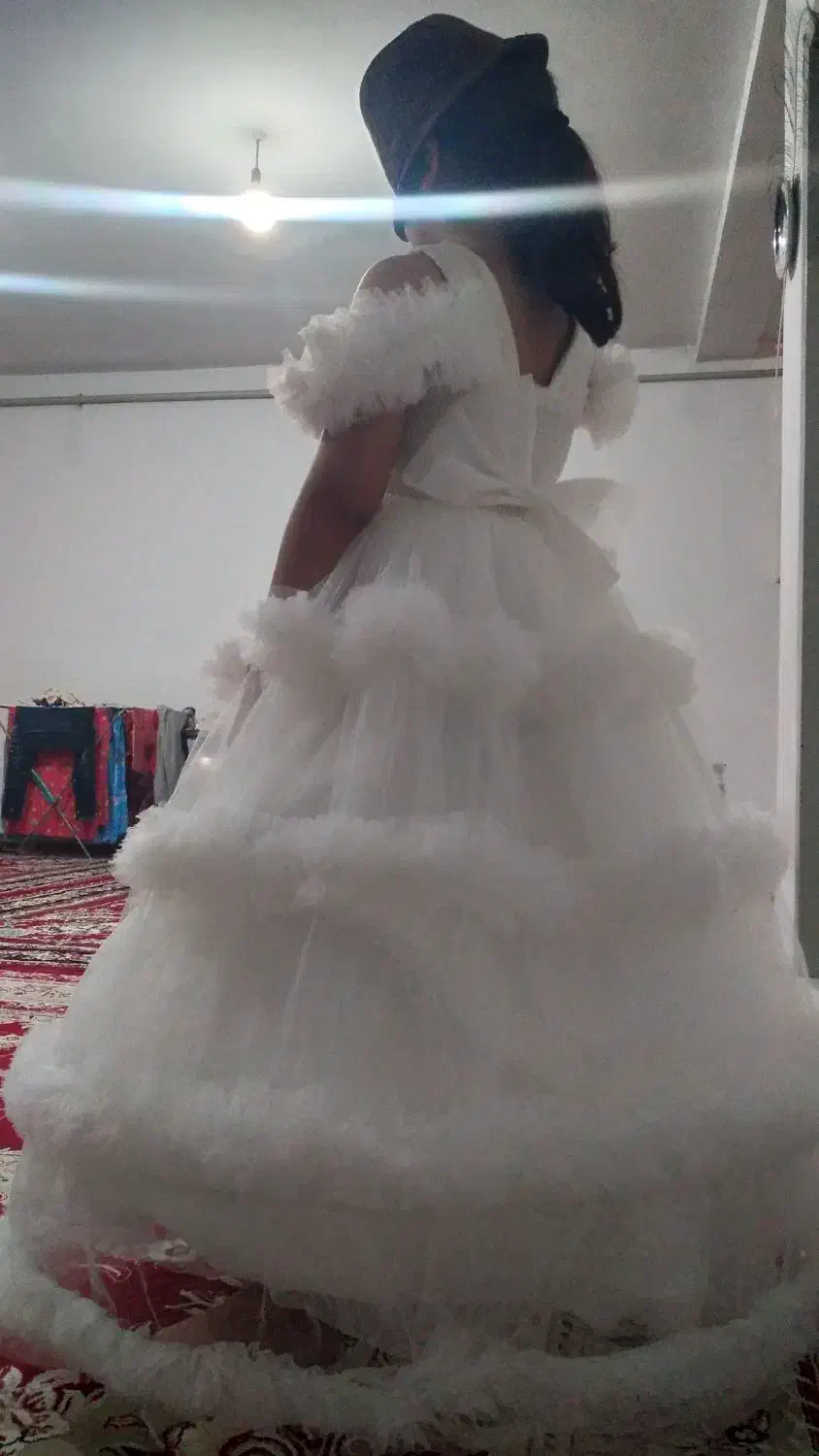 لباس عروس مناسب ۸ ساله و ۹ساله|کفش و لباس بچه|پارس‌آباد, |دیوار