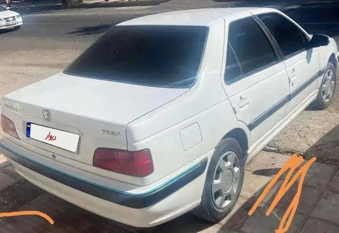 پارس 402 خونگی*کارت طلایی*برقی|خودرو سواری و وانت|بم, |دیوار