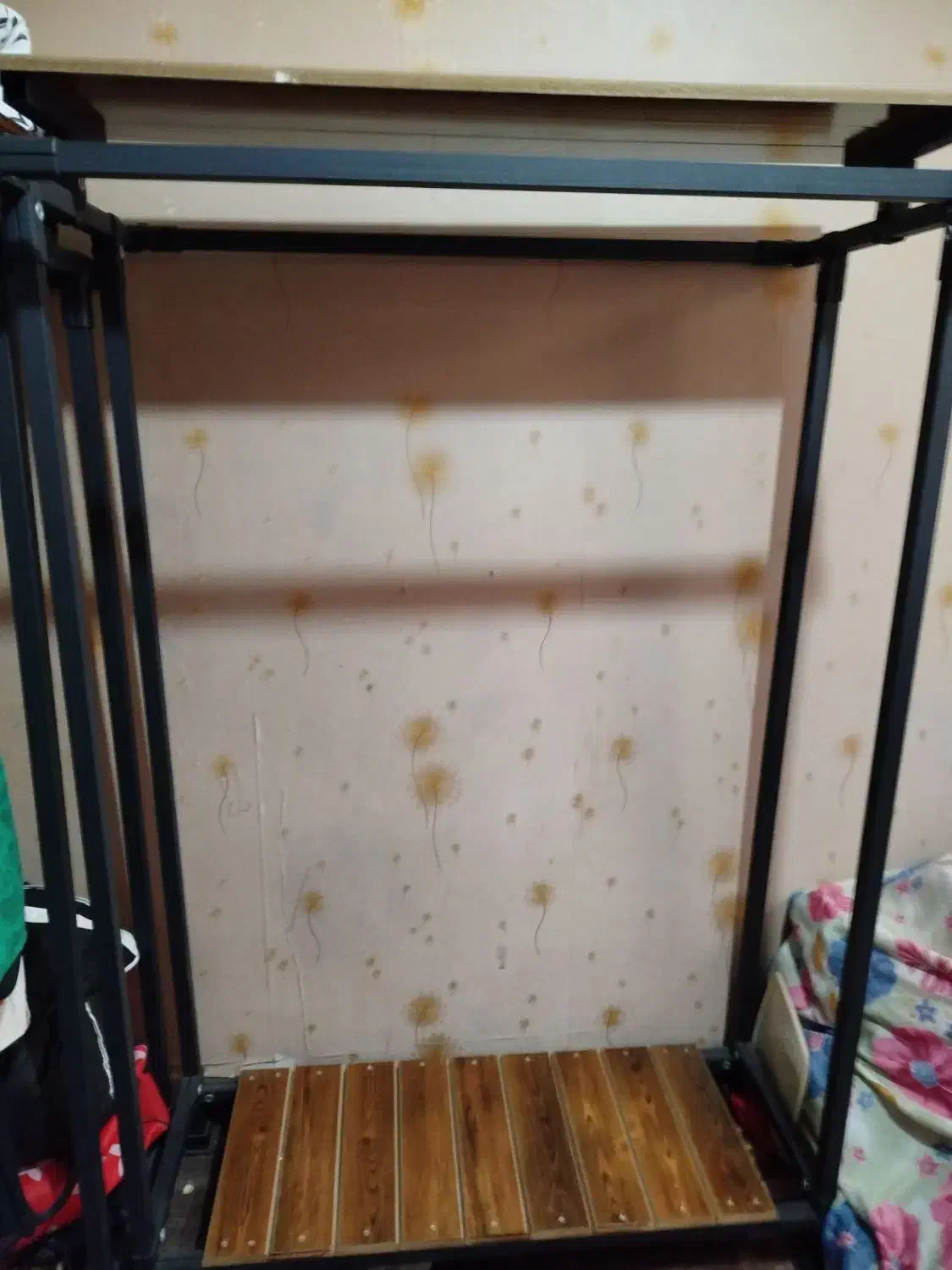 رگال لباس دو طرفه با چوب ام دی اف نو|بندرخت و رخت‌آویز|قرچک, پارس سرام|دیوار