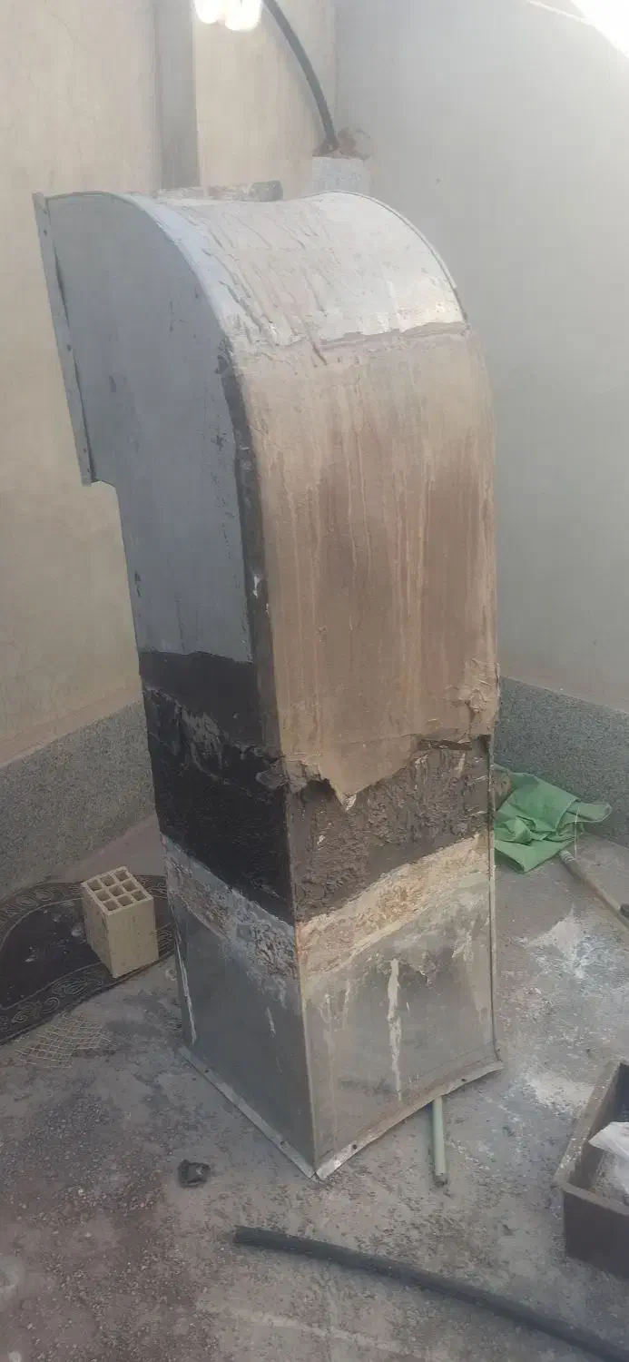 کانال کولر در ابعاد 45در45به ارتفاع 170سانتی متر|کولر آبی|تایباد, |دیوار