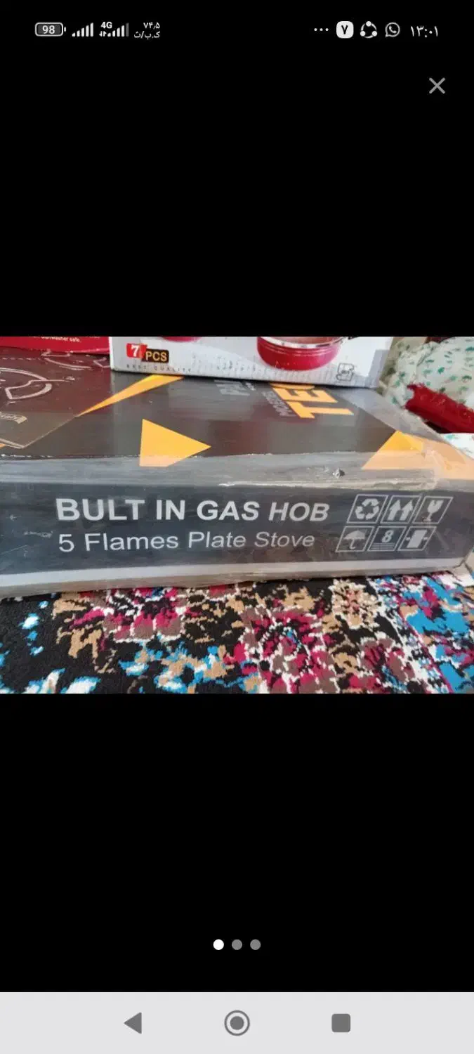 گاز صحفه ای نو|اجاق گاز و لوازم برقی پختوپز|دهدشت, |دیوار