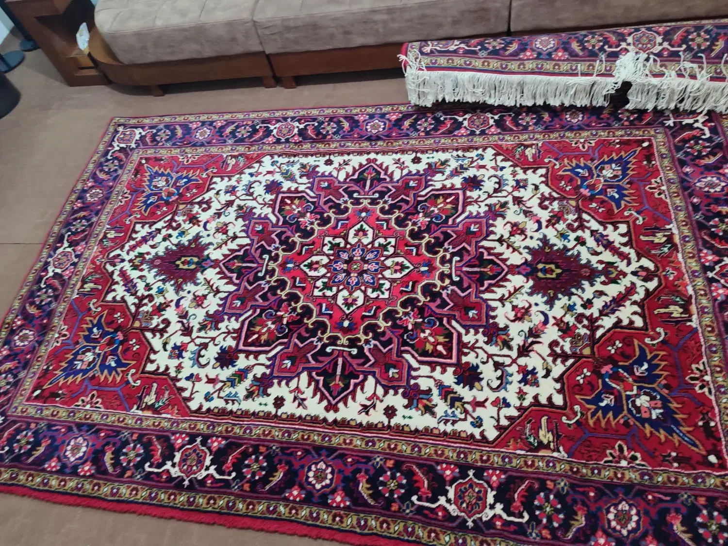 فرش هریس|فرش|میانه, |دیوار