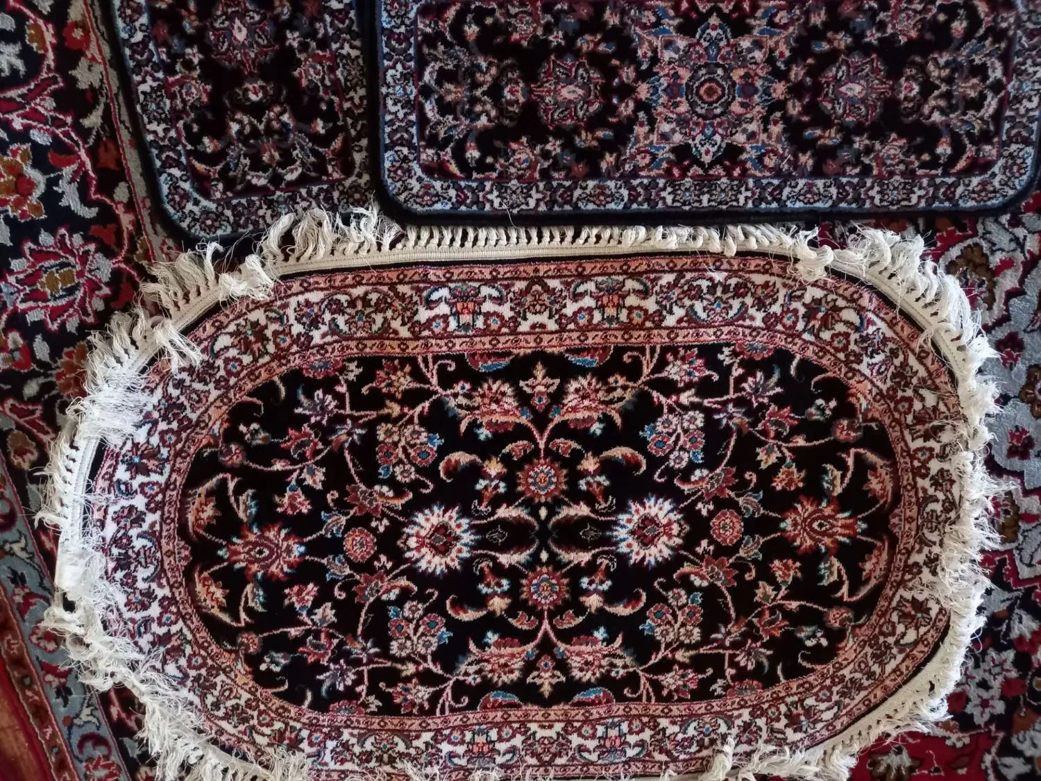 قالیچه رو پله ای|فرش|گرگان, |دیوار