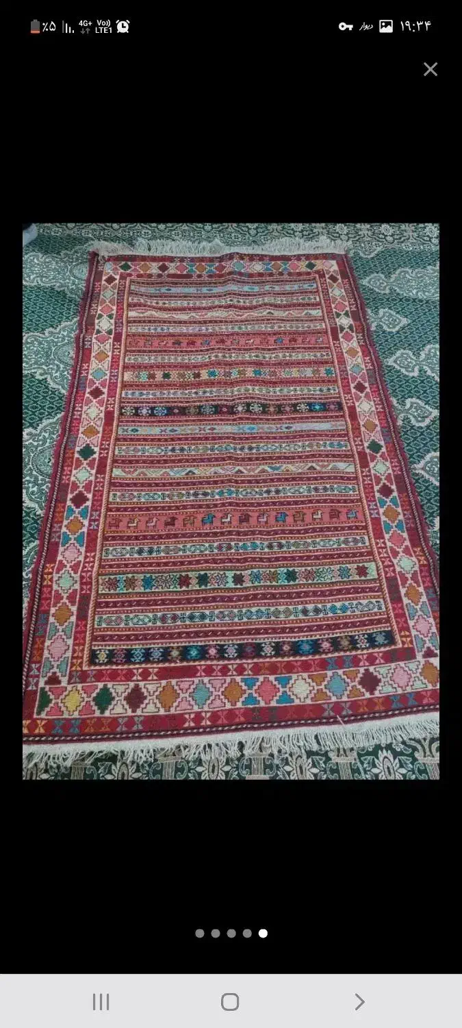 ورنی پشم|گلیم، جاجیم، گبه|تبریز, |دیوار