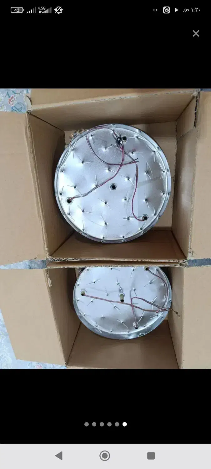 دو عدد لوستر|لوستر و چراغ آویز|اهواز, شهرک حفاری|دیوار