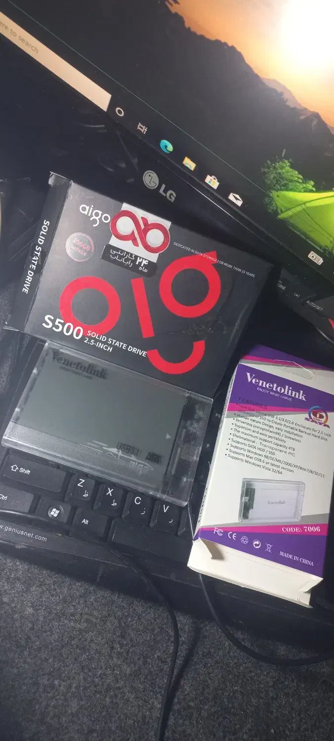 هارد اکسترنال ssd 256|قطعات و لوازم جانبی رایانه|رشت, گلسار|دیوار
