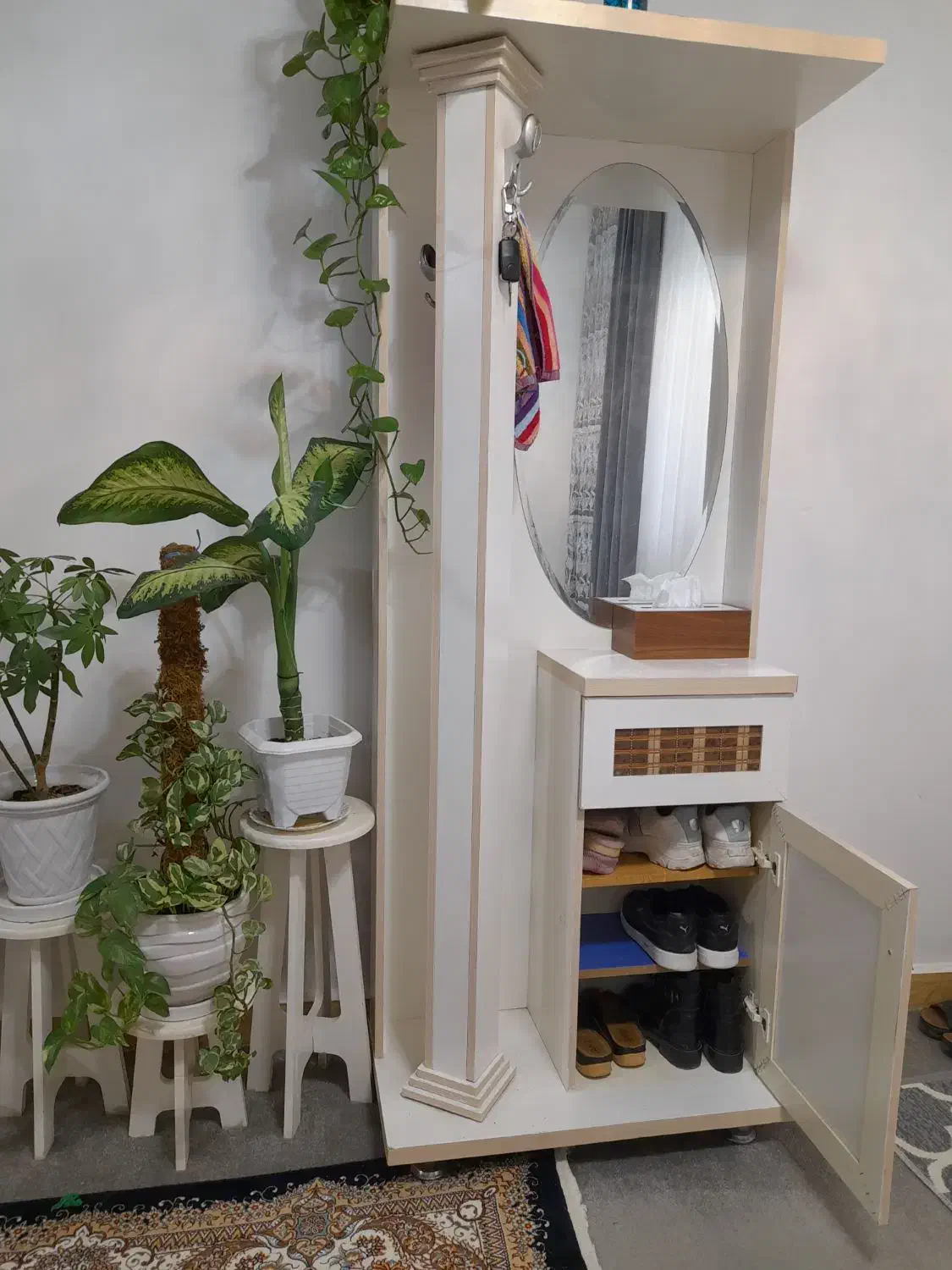 جاکفشی|جاکفشی، کمد، دراور|هندیجان, |دیوار