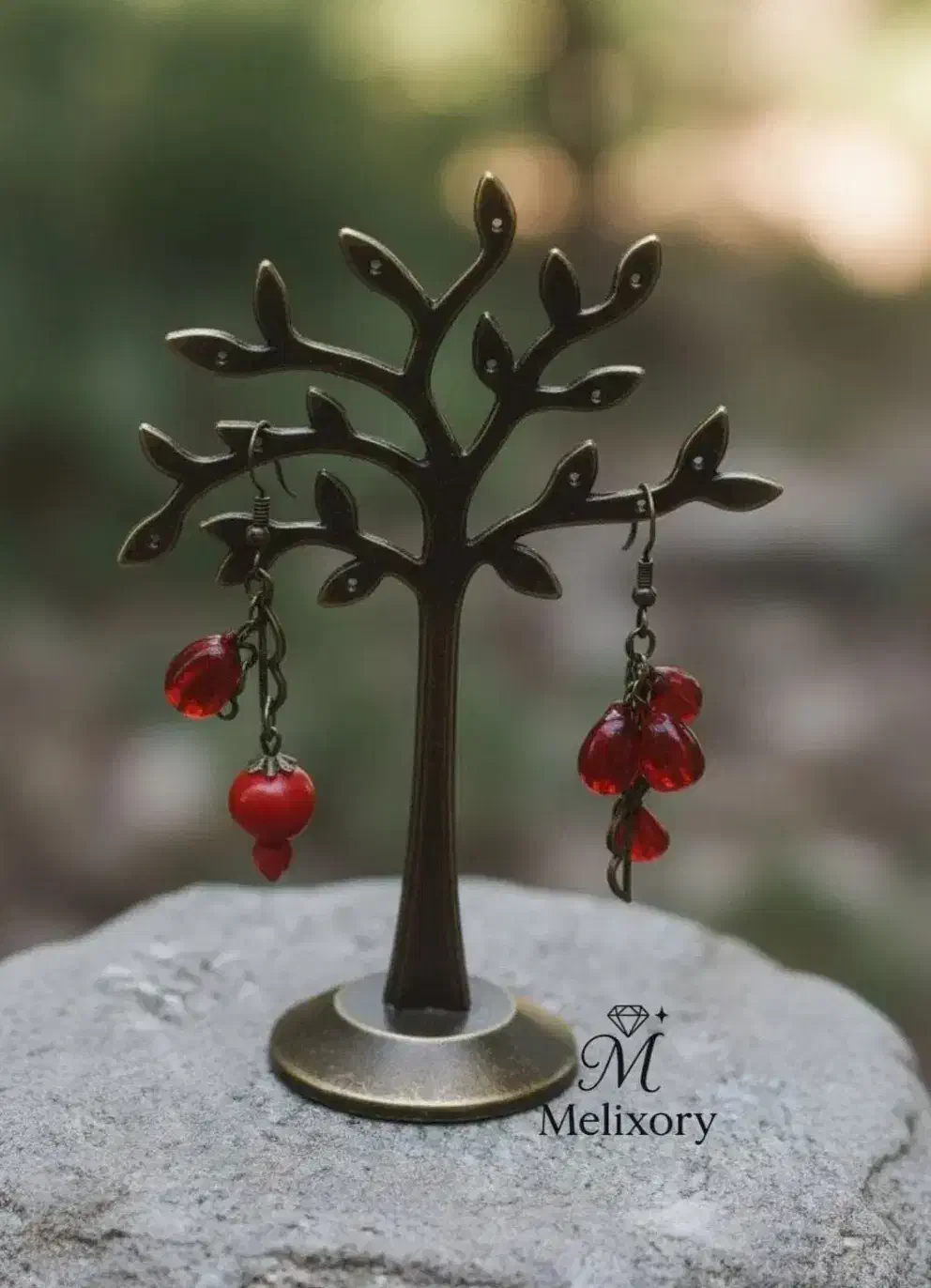 گوشواره یلدایی دانه انار ترکیبی|بدلیجات|تهران, جیحون|دیوار