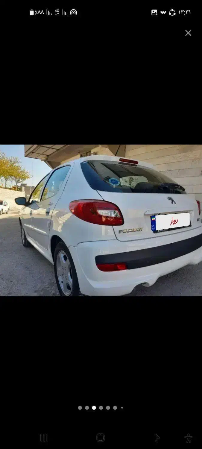 207 سقف شیشه‌ای|خودرو سواری و وانت|لردگان, |دیوار