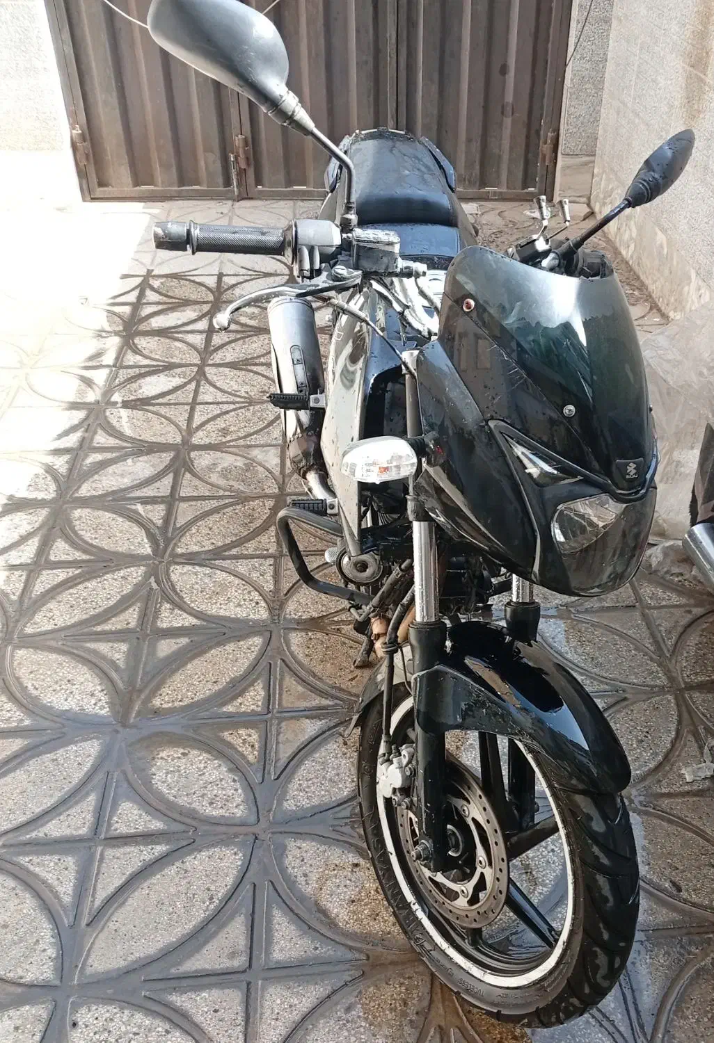 باجاج پالس ۲۰۰ مشکی مدل۸۷|موتورسیکلت|پاکدشت, پاکدشت (مامازند)|دیوار