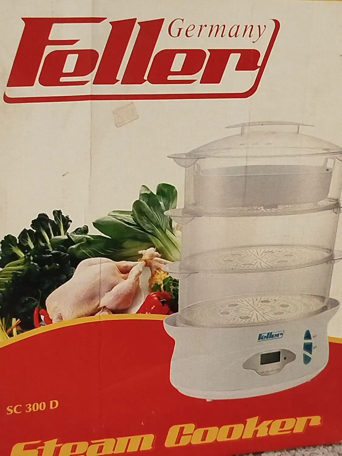 بخار پز فلر  آلمان اصل|اجاق گاز و لوازم برقی پخت‌وپز|اصفهان, محمودیه|دیوار