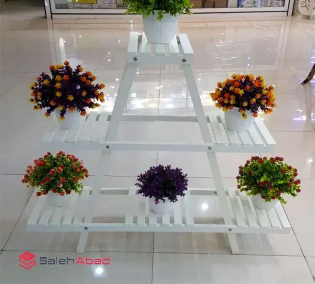 استند  گلدان سفید|کتابخانه، شلف، قفسههای دیواری|تبریز, |دیوار