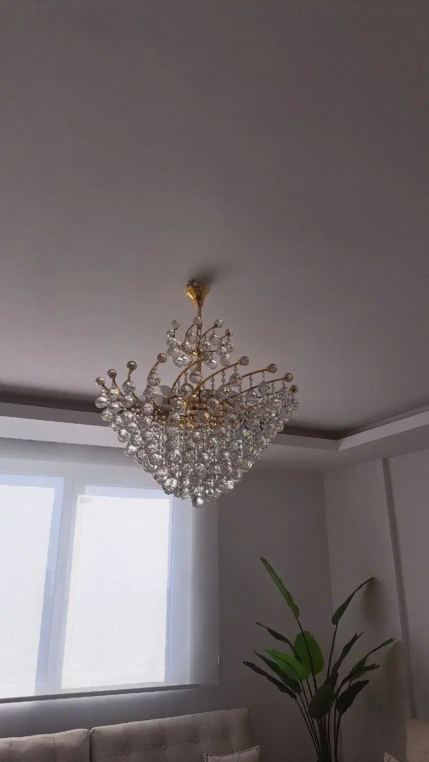 لوستر کریستال|لوستر و چراغ آویز|سبزوار, کاشفی شمالی (دادگستری)|دیوار