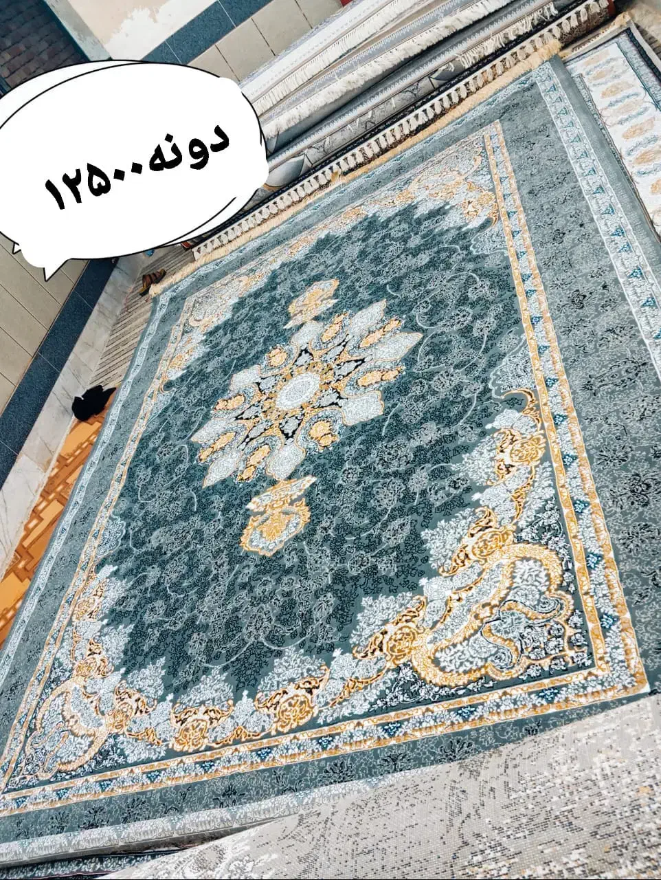 فرش نسترن ۱۲متری ۲۰ جفت|فرش|زاهدان, |دیوار