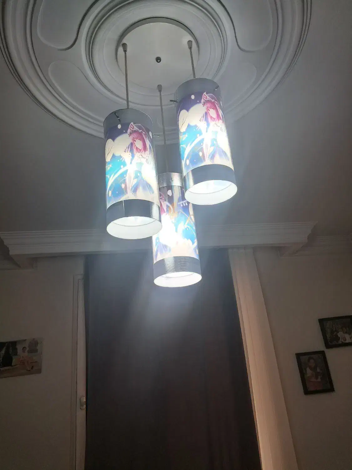 لوستر اتاق خواب|لوستر و چراغ آویز|تهران, حر|دیوار