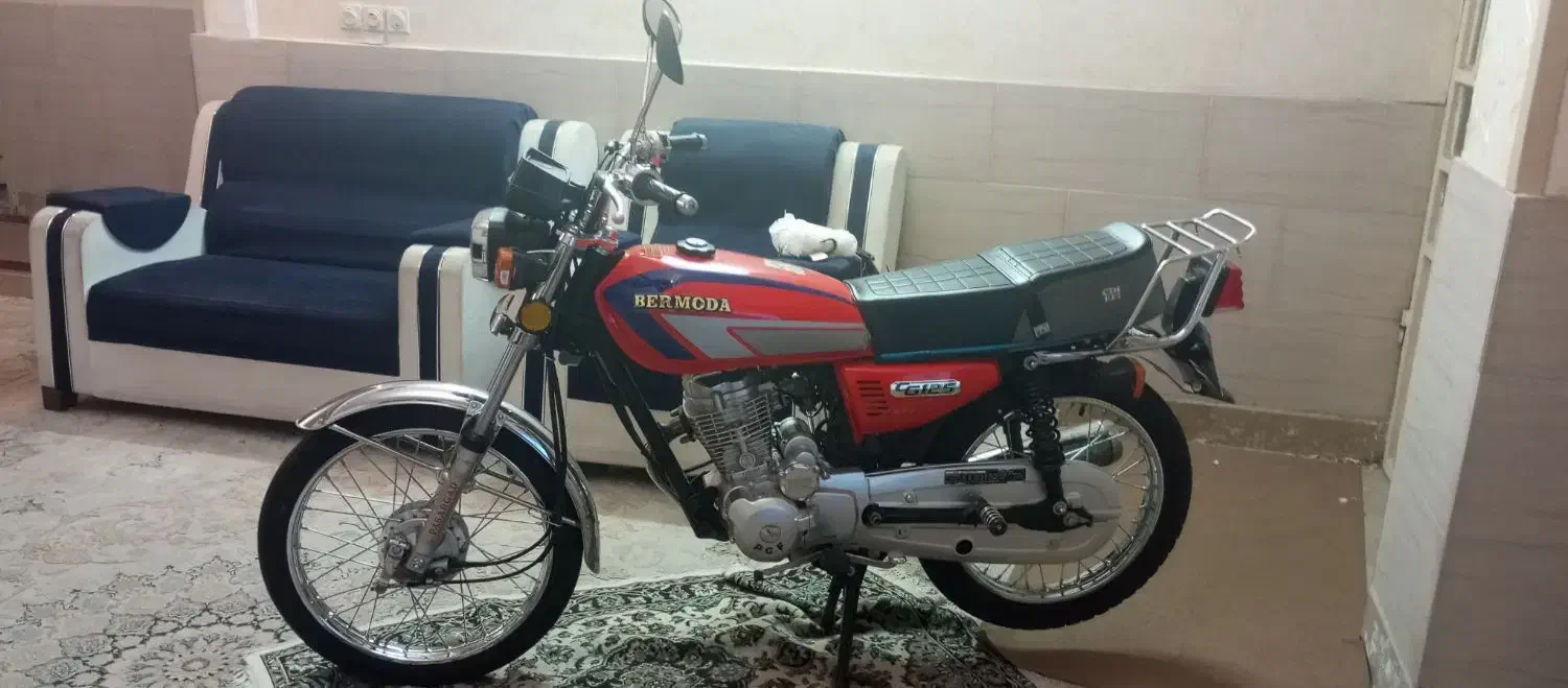 موتور سیکلت 125 برمودا مدل 1401|موتورسیکلت|شیراز, آزادگان|دیوار