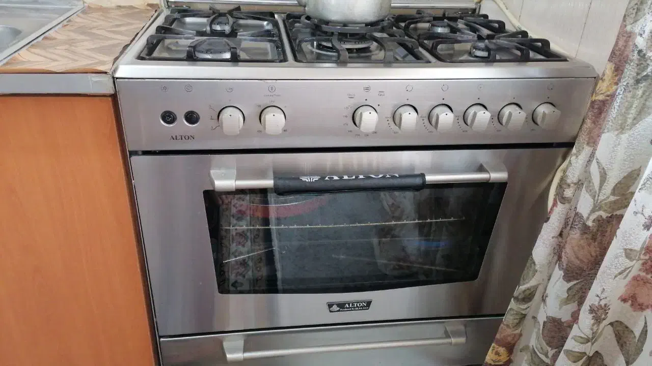 گاز فر تمام استیل|اجاق گاز و لوازم برقی پختوپز|گرگان, |دیوار