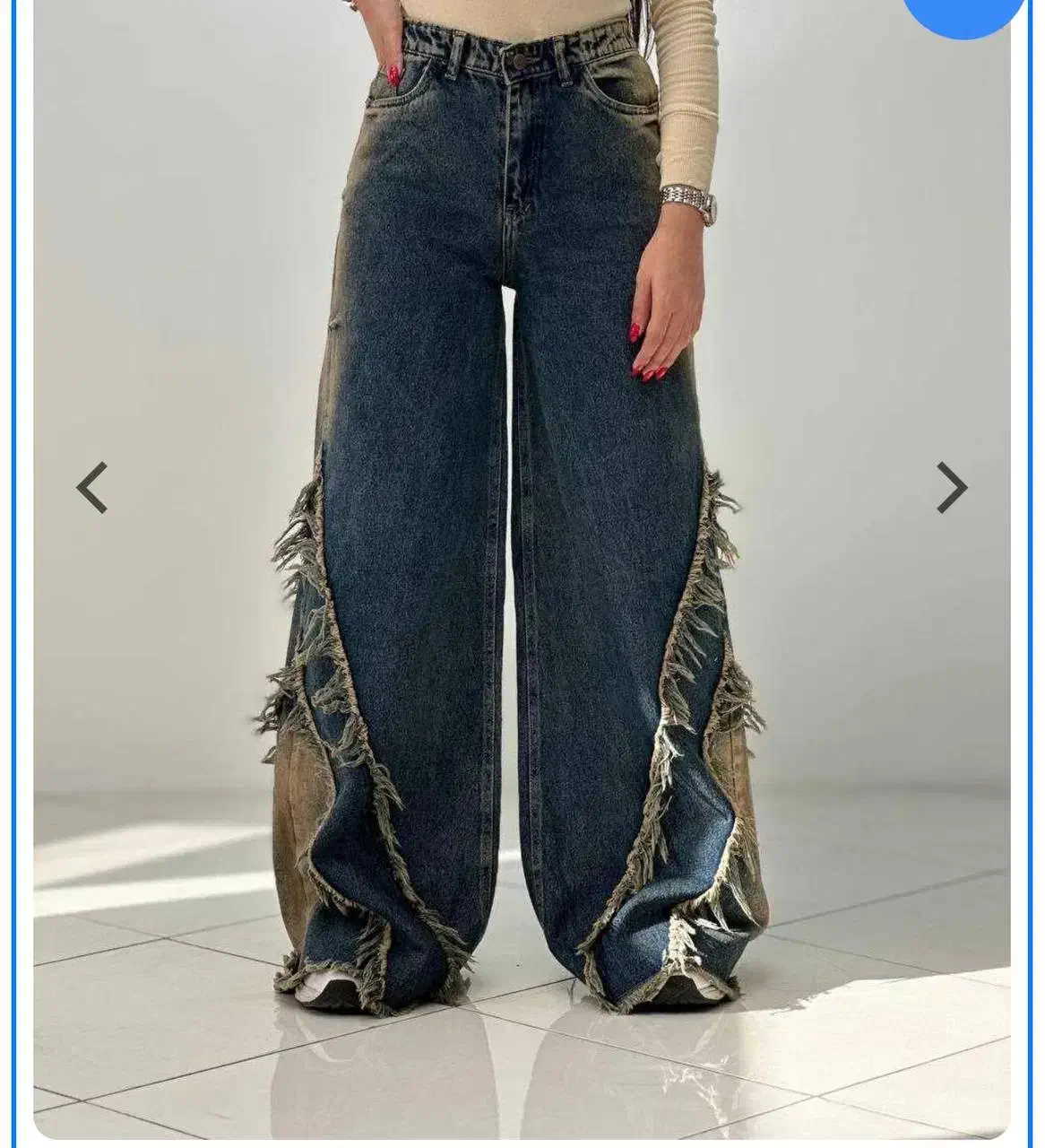 شلوار فول بگ دمپا ریش|لباس|ایلام, |دیوار