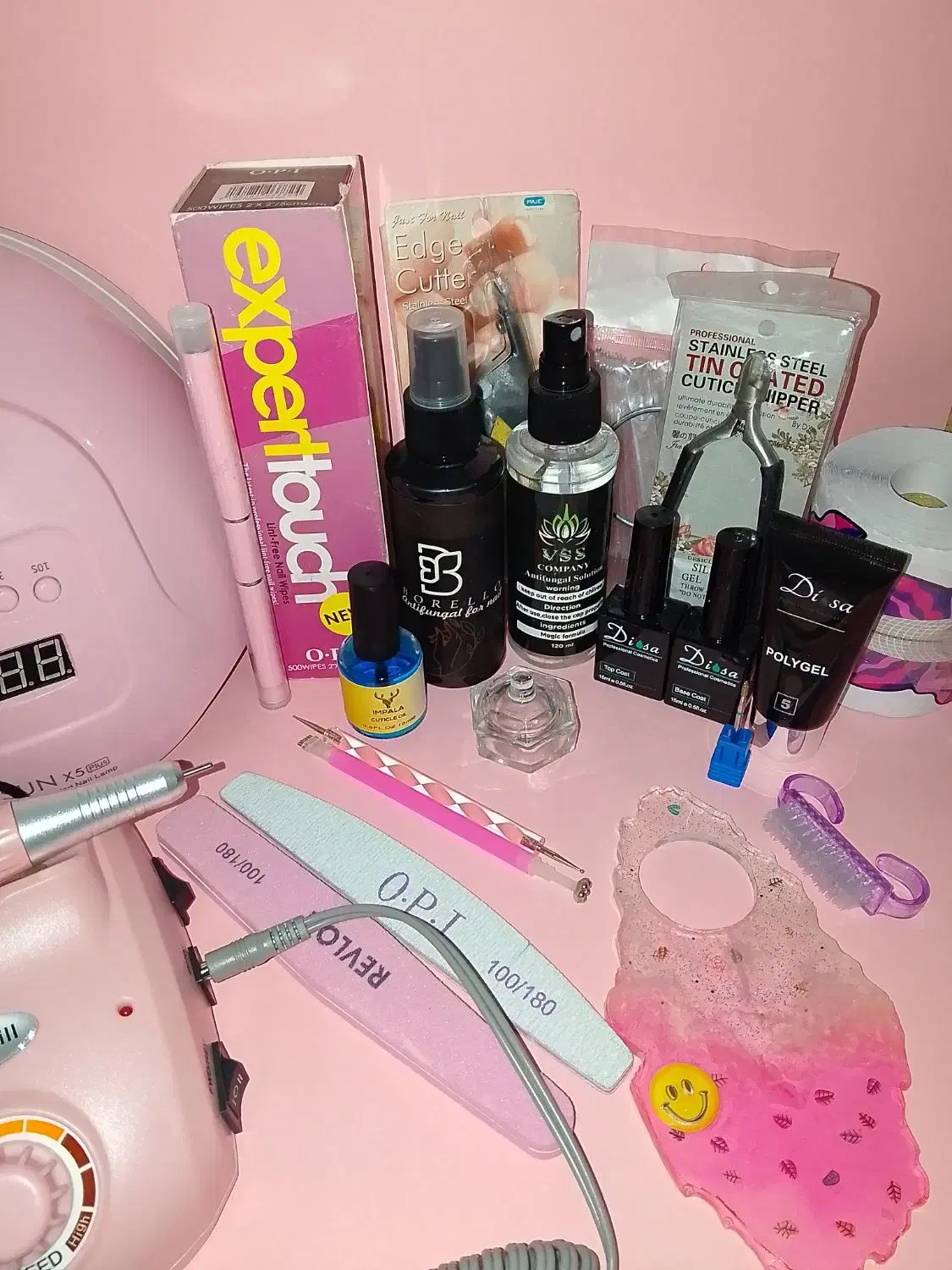 وسایل کاشت ناخن پک لاین ژل|آرایشی، بهداشتی، درمانی|رشت, پیرکلاچای|دیوار