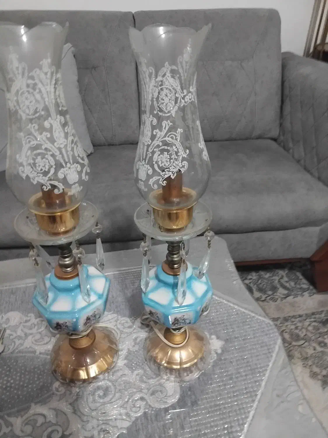 شمعدان|لوستر و چراغ آویز|لاهیجان, بازکیاگوراب|دیوار