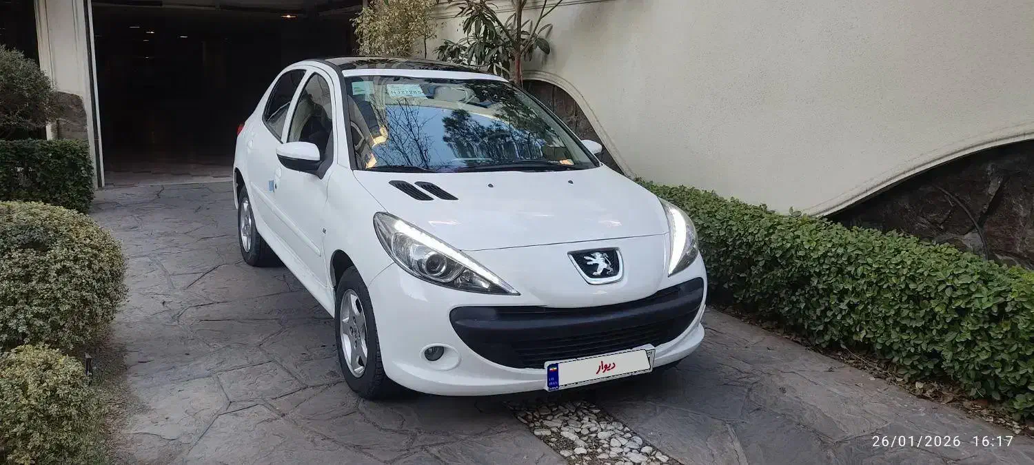 207 پانوراما دنده ای tu5 مدل 1401|خودرو سواری و وانت|اندیشه, اندیشه فاز ۳|دیوار