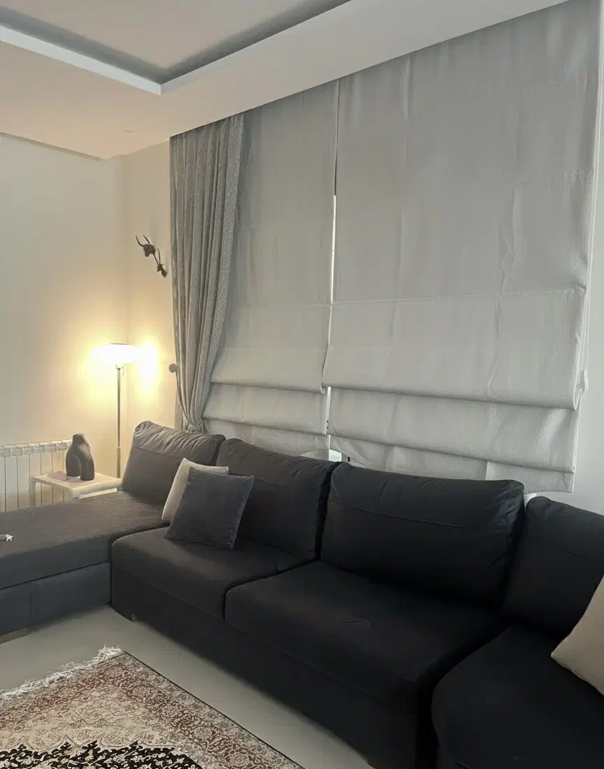 ۲ تا پرده رومن طوسی|پرده، رانر، رومیزی|تهران, قیطریه|دیوار