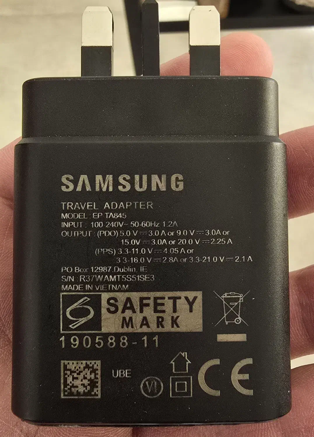 شارژر 45 وات اورجینال سامسونگ|لوازم جانبی موبایل و تبلت|گرگان, |دیوار