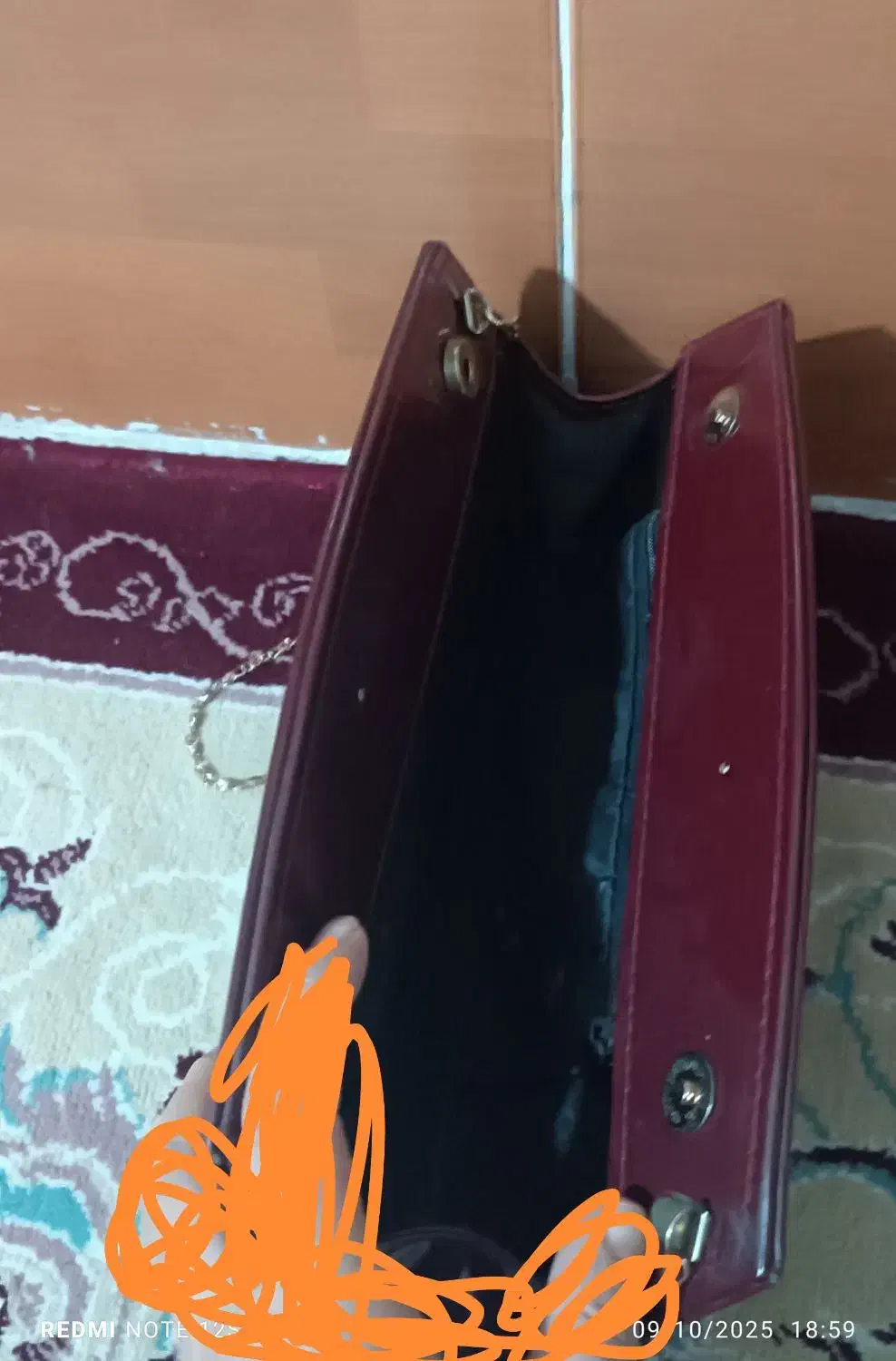 کیف نو تمیز مجلسی|کیف، کفش، کمربند|کوهدشت, |دیوار