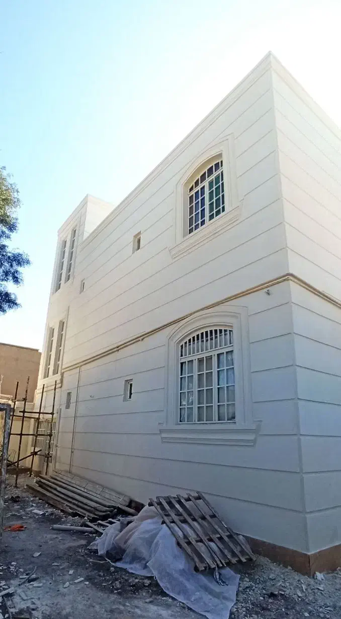 اجرای انواع نماهای سیمانی کلاسیک شسته رومی آبساب..|خدمات پیشه و مهارت|بم, |دیوار