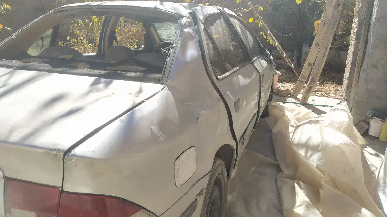 سمند تصادفی|خودرو سواری و وانت|فریدونشهر, |دیوار