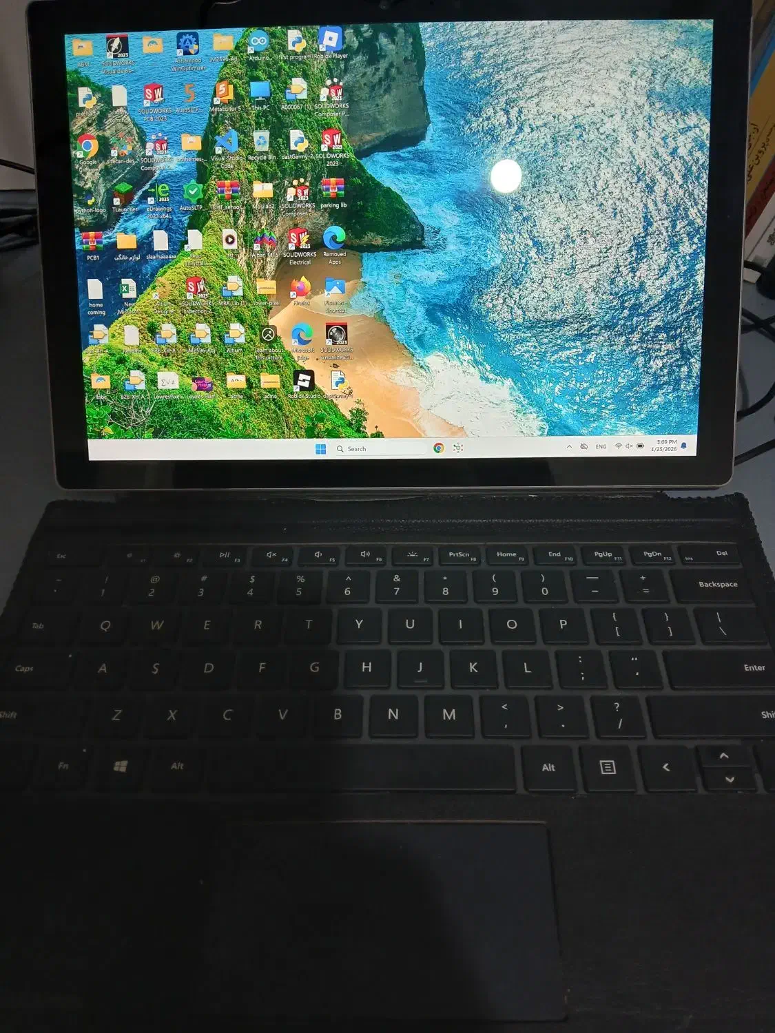 سرفیس پرو 5  i5 8 256 درحد نو|رایانه همراه|تهران, شهرک کوهسار|دیوار