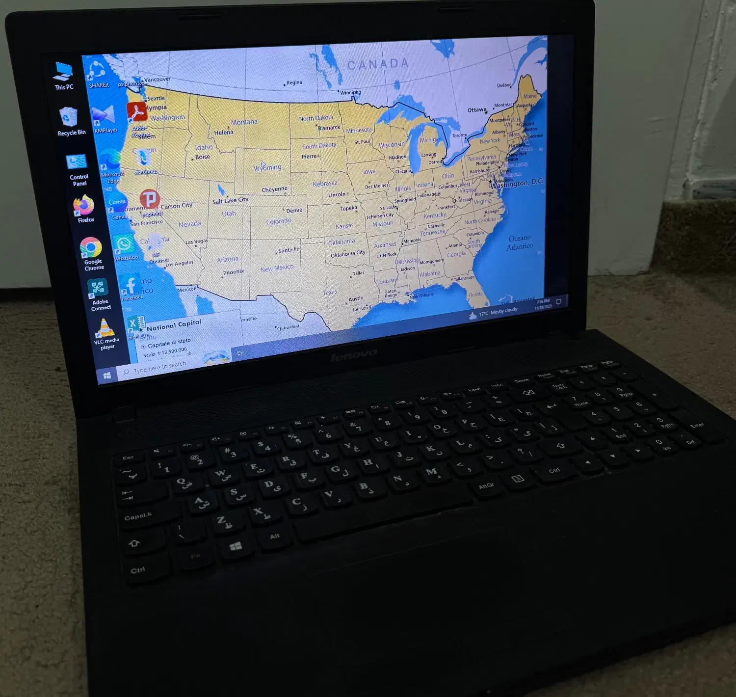 لپ تاب لنوو lenovo در حد|رایانه همراه|تهران, افسریه شمالی|دیوار