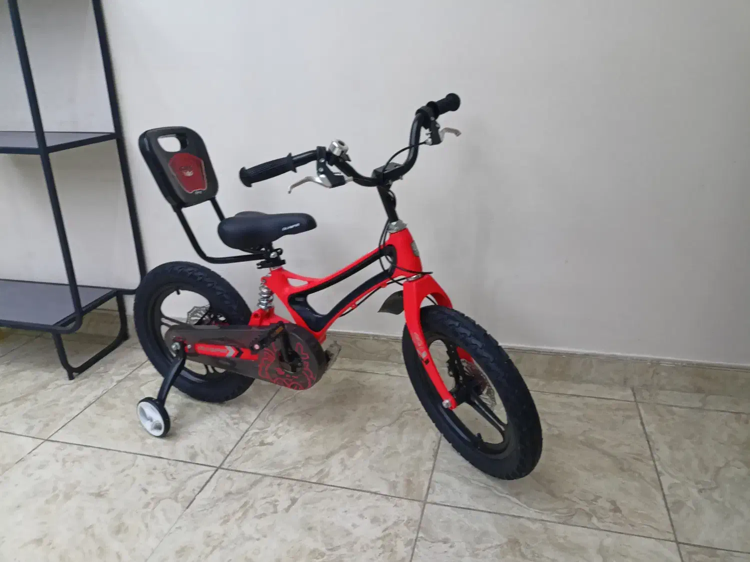 دوچرخه المپیا منیزیم دیسکی کمکفنردار سایز۱۶|دوچرخه، اسکیت، اسکوتر|تهران, باغ خزانه|دیوار