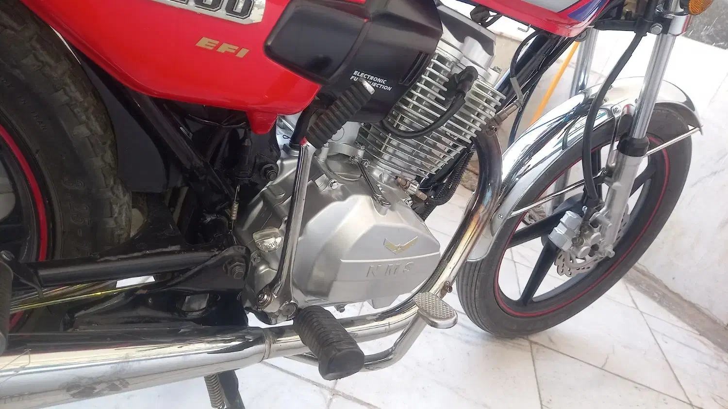 موتوراحسان ۲۰۰|موتورسیکلت|تربت جام, کاریز نو سفلی|دیوار